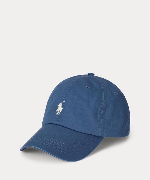 POLO RALPH LAUREN キャップ 帽子 コットン チノ ボール メンズ