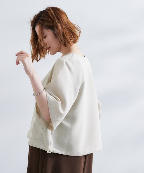 grove ジャケット ノーカラージャケット 透け感と立体感で魅せる