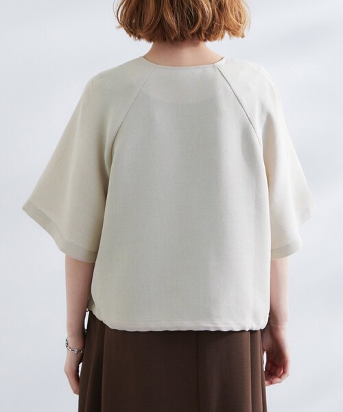 ☆21AW 新作 人気☆【GROVE】☆NOI ジャケット☆ grove ジャケット ノーカラージャケット 透け感と立体感で魅せる