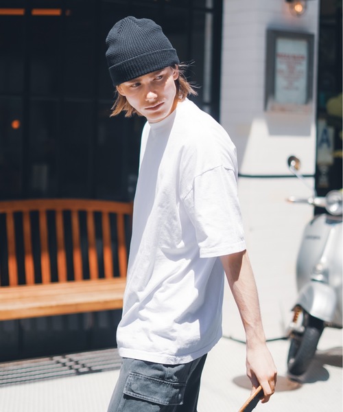 「LOS ANGELES APPAREL」 半袖Tシャツ LARGE ブラック メンズ