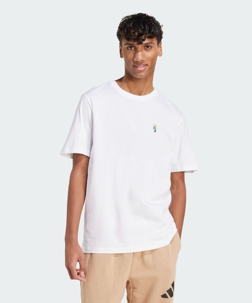 adidas（アディダス） tシャツ ドッグ ソックスパッチ グラフィック