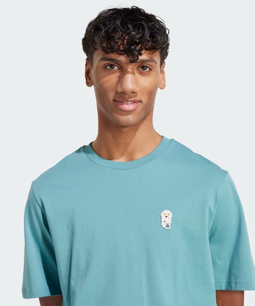 adidas（アディダス） tシャツ ドッグ ソックスパッチ グラフィック