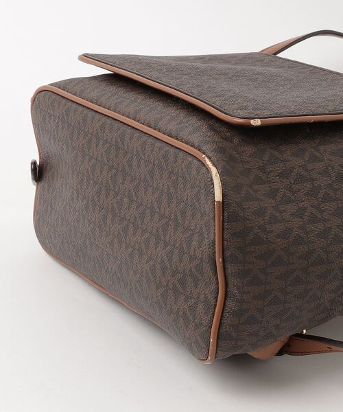 【美品】MICHAEL KORS ブラウン リュック 美品 マイケルコース バックパック レザーリュック ブラウン 大容量