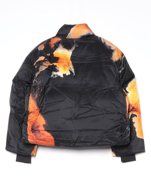 Y-3 ダウンコート ダウンジャケット AOP PUFFER JACKET レディース