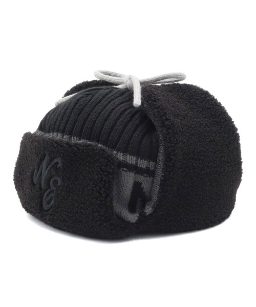 NEW ERA（ニューエラ） ニット帽 ニットキャップ ニットトラッパー