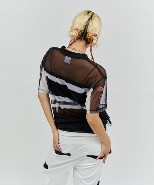 HONDA x atmos pink Racing See-through T-shirt / ホンダ アトモス ピンク レーシング シースルー ティ HONDA x atmos pink Racing See-through T-shirt / ホンダ