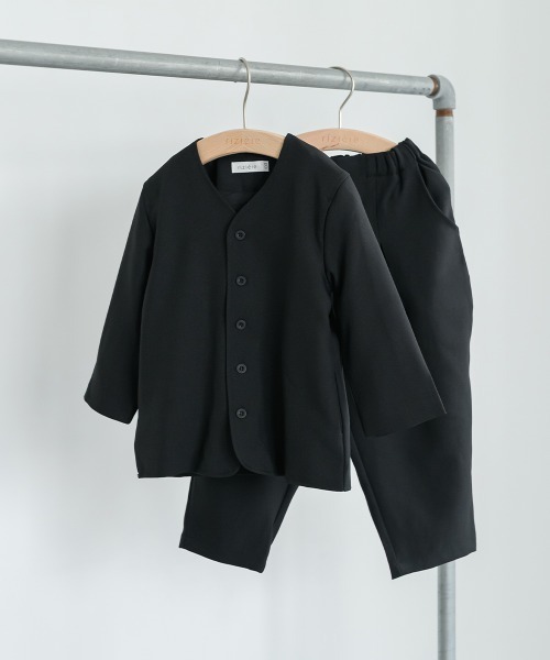 riziere セットアップ + シャツ 160 riziere 「riziere」 「KIDS」セットアップ 160 ブラウン キッズ