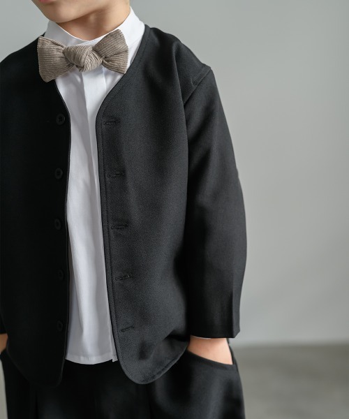 riziere 「riziere」 「KIDS」セットアップ 160 ブラウン キッズ