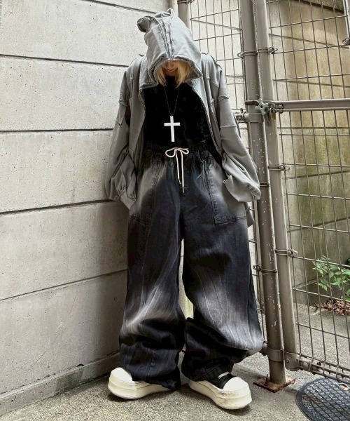 SURGERY パーカー 「SURGERY」surgery remake over pigment hood