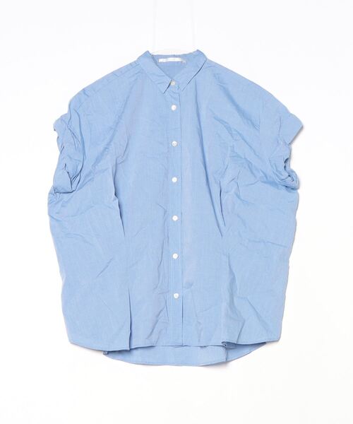 「URBAN RESEARCH DOORS」 半袖シャツ ONE ブルー レディース