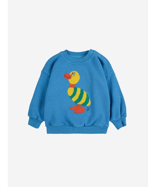 BOBO CHOSES（ボボショーズ） トレーナー Striped Duck sweatshirt