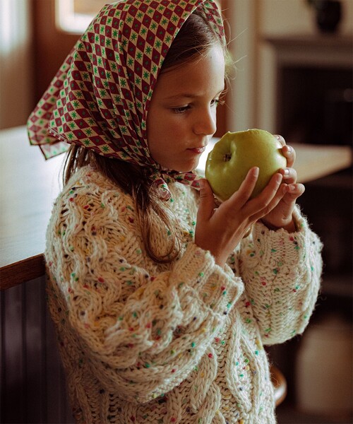 こども ビームス ニット セーター 「別注」LOGAN Knitting Mills