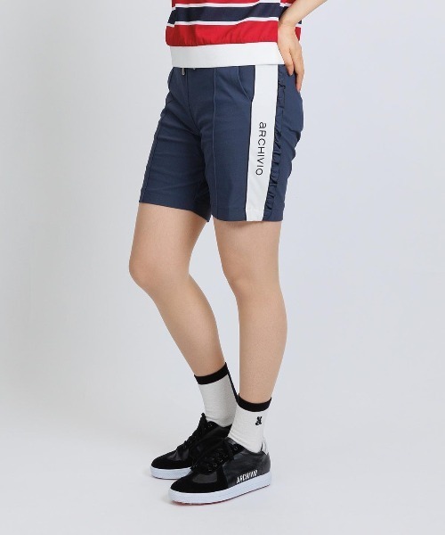 新品❤️アルチビオ❤️ハーフパンツ archivio（アルチビオ） パンツ 「LADIES」綿ベロアラインUVハーフ