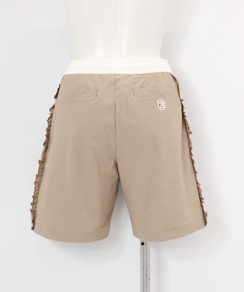 archivio（アルチビオ） パンツ 「LADIES」綿ベロアラインUVハーフ