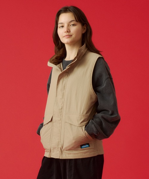 KAVU（カブー） ベスト ジレ Green wood Vest/グリーンウッドベスト