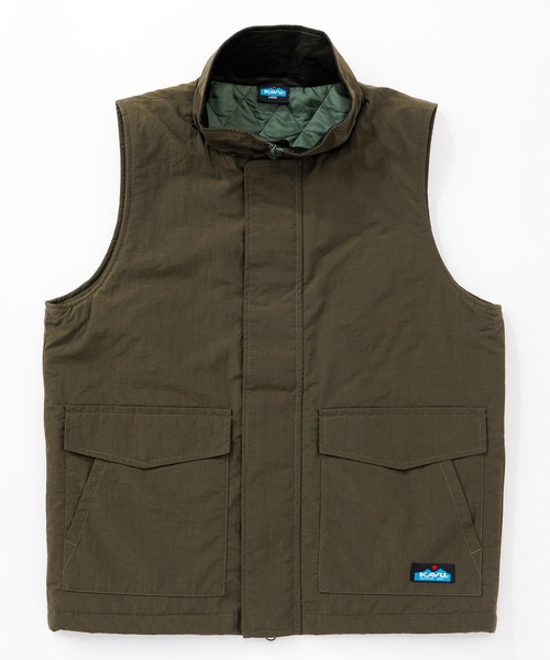 KAVU（カブー） ベスト ジレ Green wood Vest/グリーンウッドベスト
