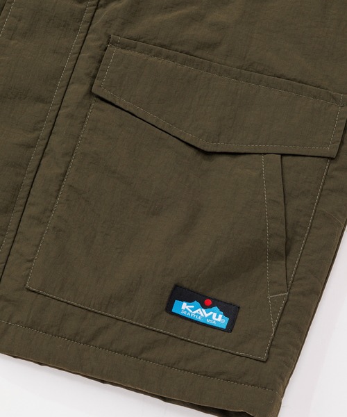 KAVU（カブー） ベスト ジレ Green wood Vest/グリーンウッドベスト