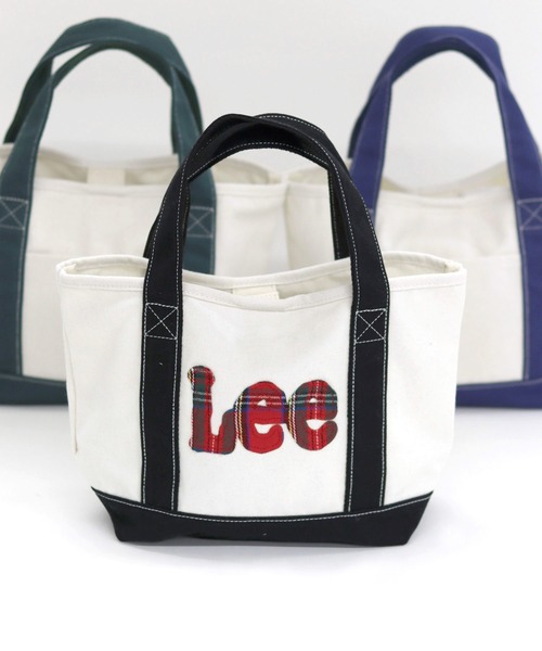 Lee（リー） トートバッグ パッチワークロゴキャンバスミニトート