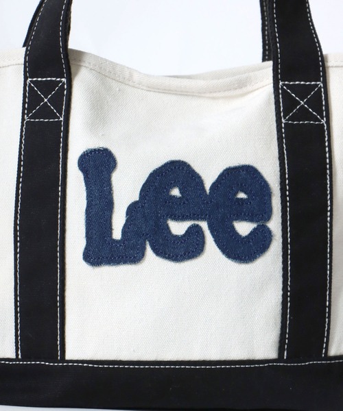 Lee（リー） トートバッグ ミニ パッチワークロゴキャンバスミニトート