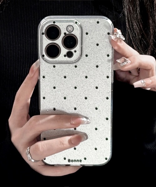 BURNER（バーナー） スマホケース 「OKUOKU 0909」グリッター ドット