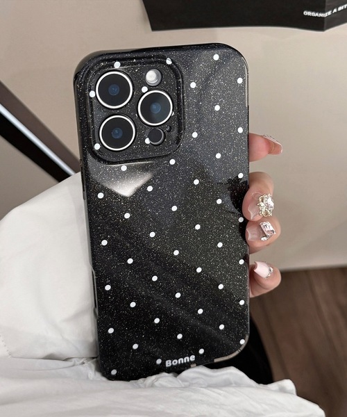BURNER（バーナー） スマホケース 「OKUOKU 0909」グリッター ドット