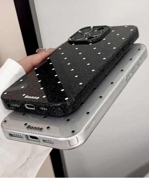 BURNER（バーナー） スマホケース 「OKUOKU 0909」グリッター ドット