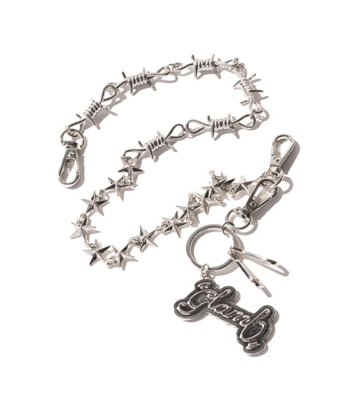 ネックレス Spiky Wallet Chain Necklace / スパイキーウォレットチェーンネックレス メンズ レディースの画像