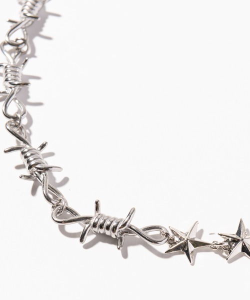 ネックレス Spiky Wallet Chain Necklace / スパイキーウォレットチェーンネックレス メンズ レディースの画像