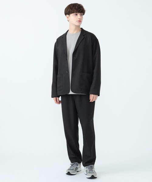 【美品】BEAMS HERAT セットアップ スーツ ストライプ ブラック fit=scale-down,w=1200