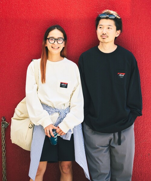 NANGA（ナンガ） tシャツ × FREAK'S STORE/ナンガ × フリークスストア