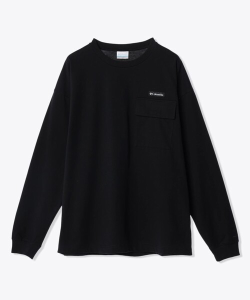 「Columbia」 長袖Tシャツ S グレー メンズ