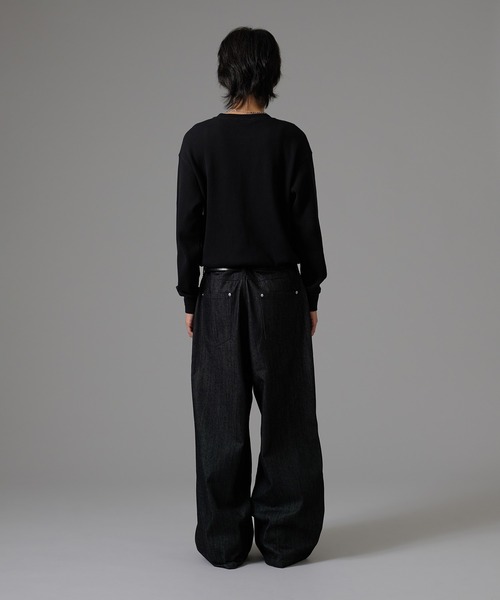 kutir（クティール） tシャツ DRAWSTRING HENLEY NECK THERMAL／ドロー