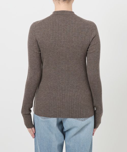 IENA（イエナ） ニット セーター イタリア ヤーン RIB 襟プルオーバー