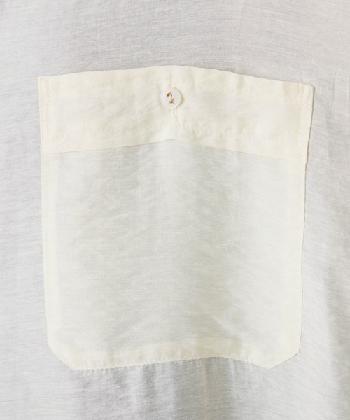 「COLLAGE GALLARDAGALANTE」 7分袖ブラウス FREE ブルー レディース_画像7