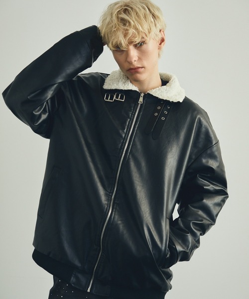 「Shoowtime」 ブルゾン X-LARGE ブラック メンズ_画像4