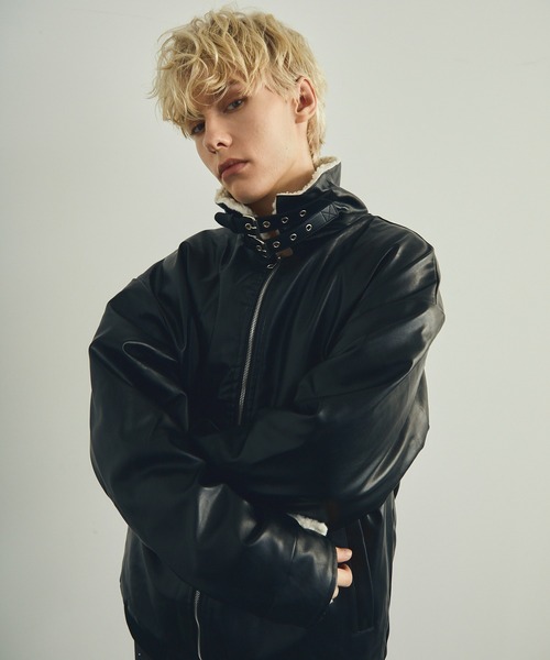 「Shoowtime」 ブルゾン X-LARGE ブラック メンズ_画像6