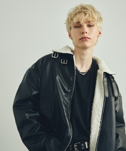 「Shoowtime」 ブルゾン X-LARGE ブラック メンズ_画像9