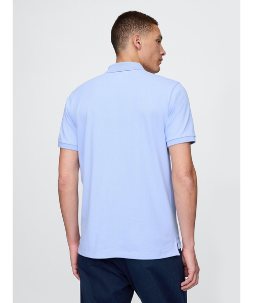 「GAP」 半袖ポロシャツ X-SMALL ネイビー メンズ_画像9