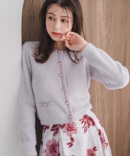 MISCH MASCH（ミッシュマッシュ） カーディガン シャギーニット