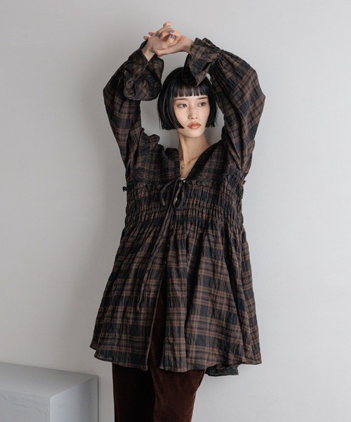 LOWRYS FARM（ローリーズファーム） ブラウス シャツ チェック