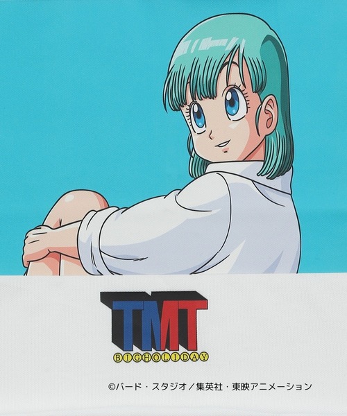 TMT tシャツ 「TMT×ドラゴンボール」 ポロシャツ（ブルマ） メンズ