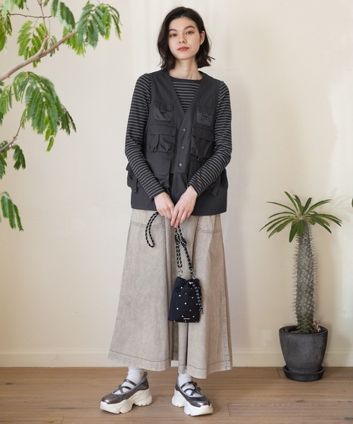 niko and…（ニコアンド） シューズ LARGE シルバー レディース