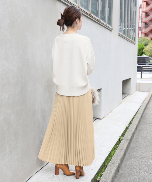 VERMEIL par iena（ヴェルメイユパーイエナ） Vネックニット FREE