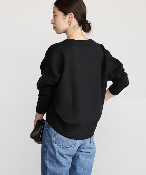 VERMEIL par iena（ヴェルメイユパーイエナ） Vネックニット FREE