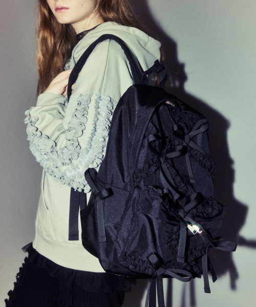 Candy Stripper フリル リボン FANCY RIBBON リュック Candy Stripper（キャンディーストリッパー） デイバック リュック