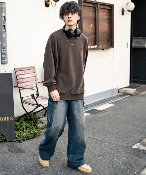 KANGOL（カンゴール） トレーナー スウェット 別注コラボ オーバー