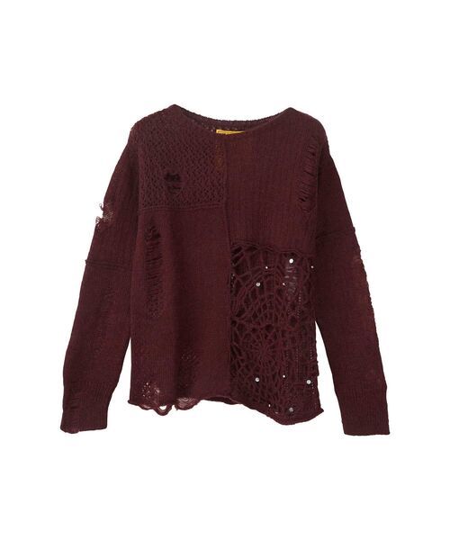 HYSTERIC GLAMOUR（ヒステリックグラマー） ニット セーター SPIDER