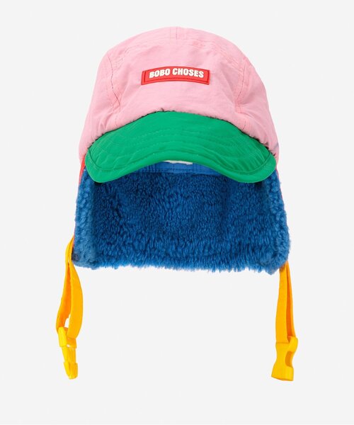 BOBO CHOSES（ボボショーズ） キャップ 帽子 colorblock winter cap