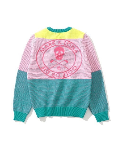 新品　MARK & LONA クルーセーター (44/S　　併 新品MARK & LONA クルーセーター (44/S併