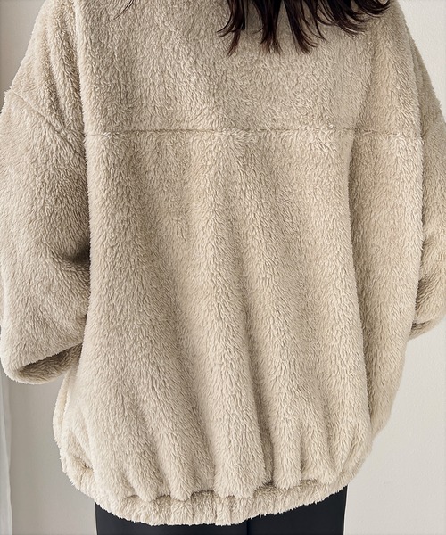 「Java」 ブルゾン LARGE ベージュ レディース_画像8